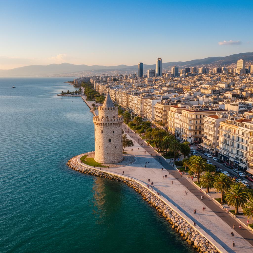 Thessaloniki waterfront, Greece